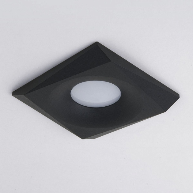 Встраиваемый светильник Elektrostandard 119 MR16 черный a053351 фото 