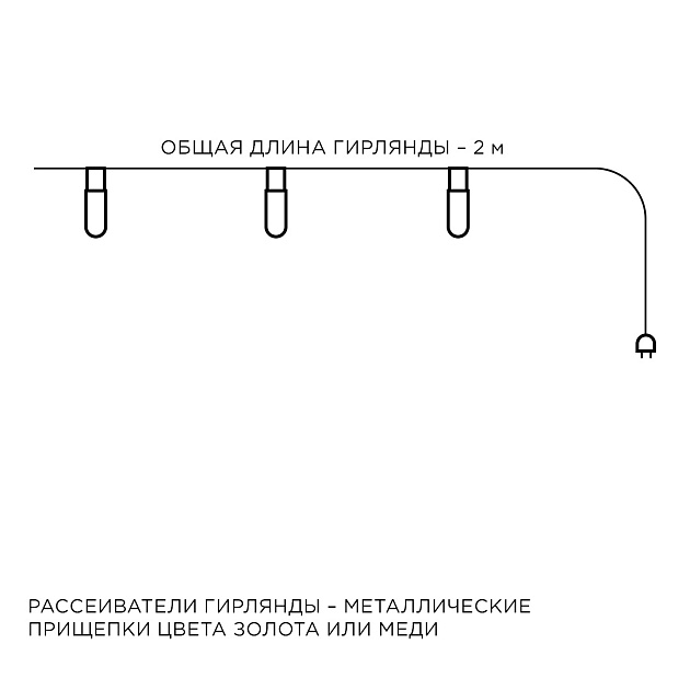 Гирлянда светодиодная Apeyron прищепка 15-59 изображение 3 Гирлянда светодиодная Apeyron прищепка 15-59 Фото № 3