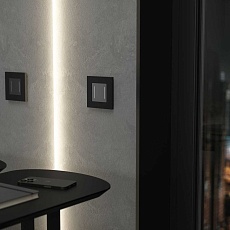 Рамка Werkel Slab на 1 пост черный матовый W0012908 4690389193293 5