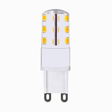 Лампа светодиодная REV JCD G9 1,6W 3000K теплый свет 220V кукуруза 32439 3 1