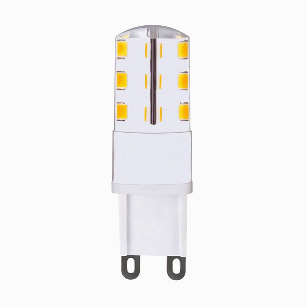 Лампа светодиодная REV JCD G9 1,6W 3000K теплый свет 220V кукуруза 32439 3 фото 2