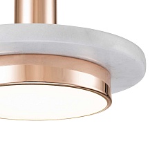 Подвесной светильник Escada 10260/1 LED*12W Gold/White marble 4