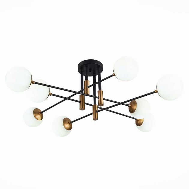 Потолочная люстра ST Luce Limano SL1203.402.08 изображение 1 Потолочная люстра ST Luce Limano SL1203.402.08 Фото № 1
