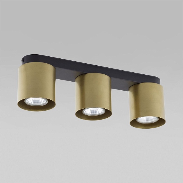 Потолочная люстра TK Lighting 6510 Vico Black Gold Фото № 1