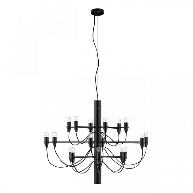 Подвесная люстра Loft IT Gino 10196/650 Black Фото № 1