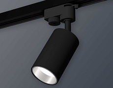 Комплект трекового светильника Ambrella light Track System XT6323022 SBK/PSL черный песок/серебро полированное (A2521, C6323, N6112) 3