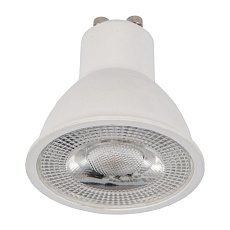 Лампа светодиодная Volpe GU10 7W 6500K прозрачная LED-JCDR-7W/6500K/GU10/38D/NR UL-00011186 2