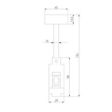 Декоративная стойка Elektrostandard Esthetic Magnetic 85142/00 a065434 4