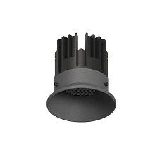 POINTS Точечный светильник GLAZ M LED 220В 8Вт 4000К CRI90 36° ZIGBEE глубокий графит