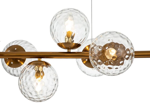 Подвесная люстра Indigo Cocoon 11008/9P Brass V000123 Фото № 3
