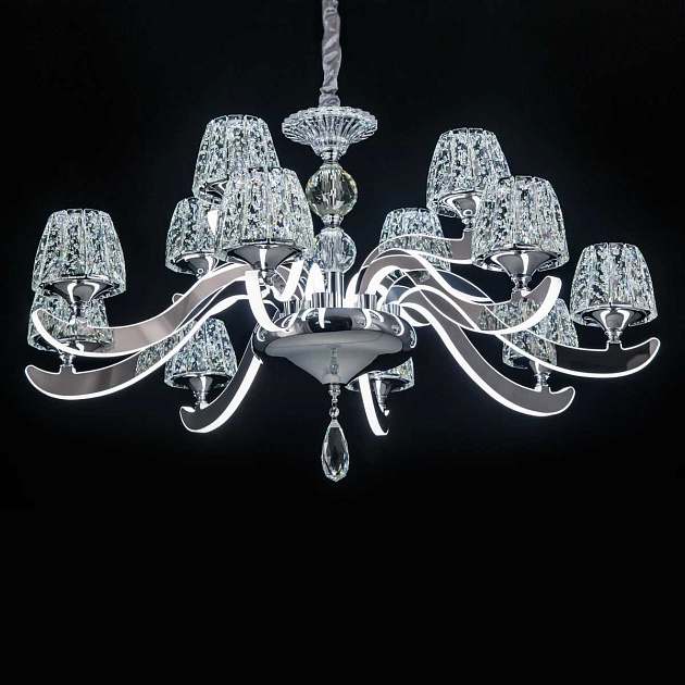 Подвесная светодиодная люстра Citilux Montserrat EL338P12 Фото № 2