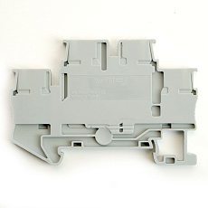 Зажим пружинный, 4-проводной проходной ЗНИ - 2,5 ,JXB PT 2,5, серый LD575-1-25 49247 4