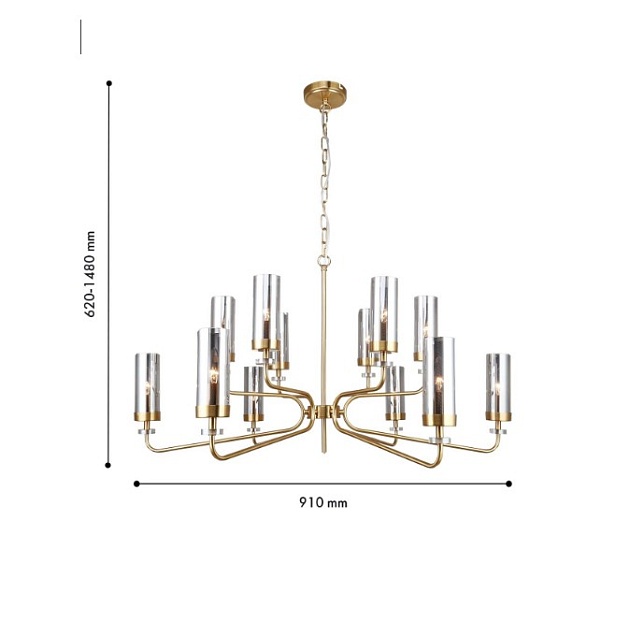Подвесная люстра F-Promo Shandar 4620-12P Фото № 2