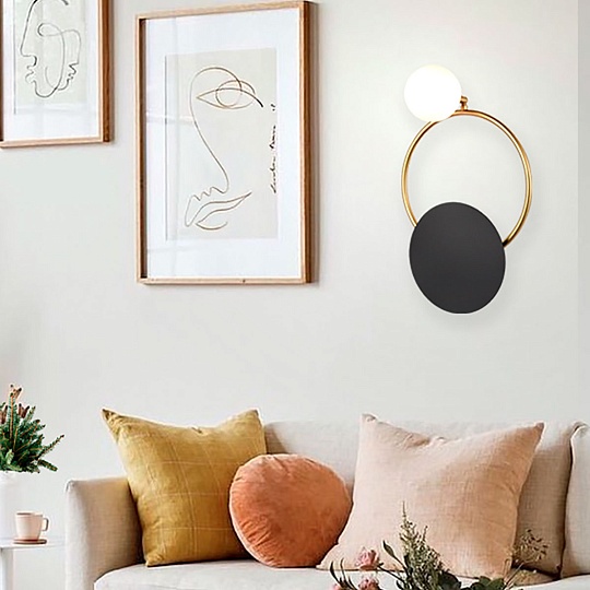 Бра Vele Luce Saturno VL5764W21 изображение 7 Бра Vele Luce Saturno VL5764W21 Фото № 7