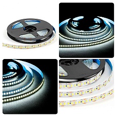 Светодиодная лента OGM 14,4W/m 180LED/m 2835SMD холодный белый 5M LSE-264 4