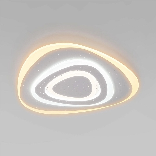 Потолочный светодиодный светильник Eurosvet Siluet 90115/6 белый фото 
