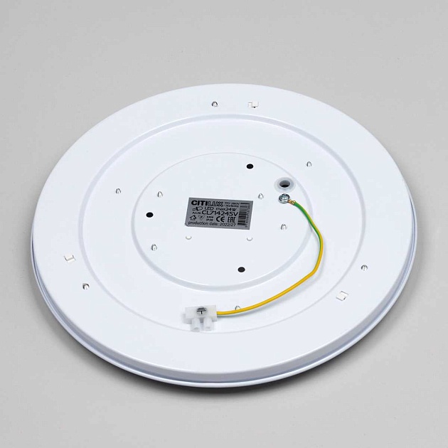 Потолочный светодиодный светильник Citilux Симпла CL71424SV Фото № 2