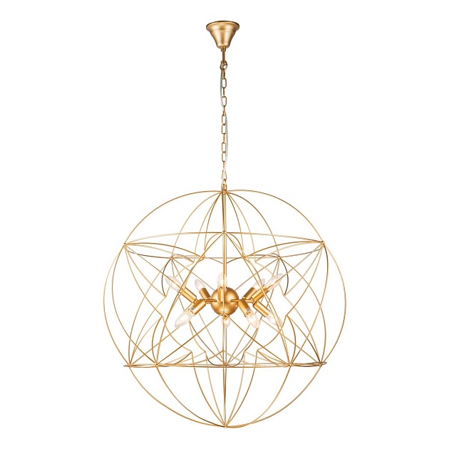 Подвесная люстра iLamp Element 8777-800 Gold Фото № 5