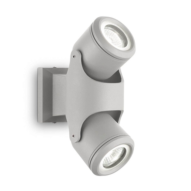Уличный настенный светильник Ideal Lux Xeno AP2 Grigio 129518 Фото № 1