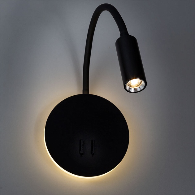 Бра Arte Lamp Electra A8231AP-1BK Фото № 3