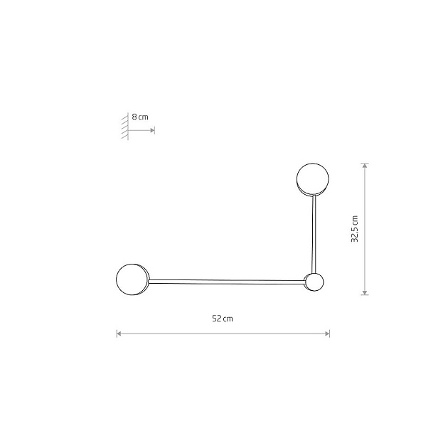 Настенный светильник Nowodvorski Orbit Black 10638 изображение 2 Настенный светильник Nowodvorski Orbit Black 10638 Фото № 2