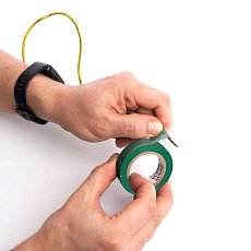 Изоляционная лента Stekker INTP01319-20 0,13*19 мм, 20 м зеленая 39909 4