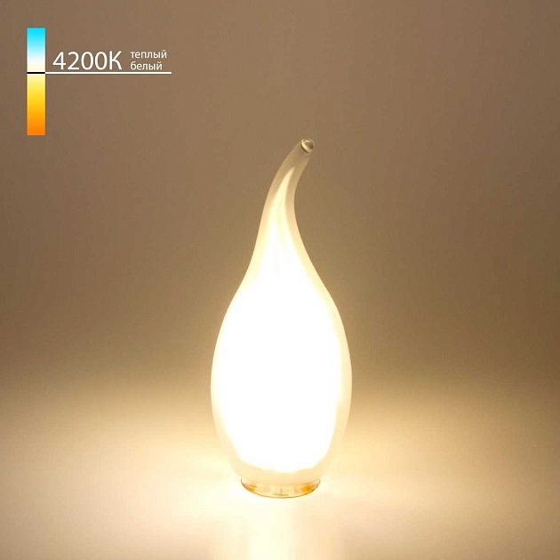 Лампа светодиодная Elektrostandard E14 7W 4200K матовая a049137 изображение 1 Лампа светодиодная Elektrostandard E14 7W 4200K матовая a049137 Фото № 1