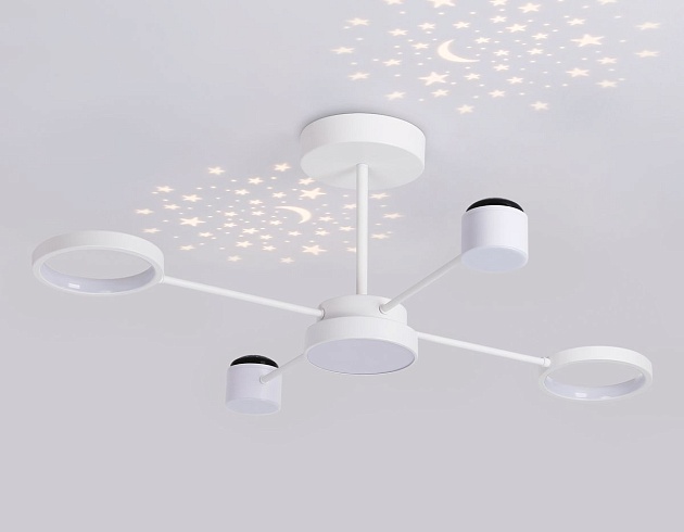 Потолочная светодиодная люстра Ambrella light Comfort LineTech FL51631 Фото № 9