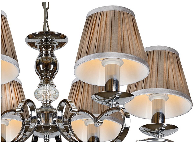 Подвесная люстра iLamp Holiday RM6116/6CR изображение 2 Подвесная люстра iLamp Holiday RM6116/6CR Фото № 2