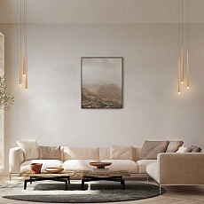 Подвесной светодиодный светильник Maytoni Cascade MOD132PL-L18BK 1