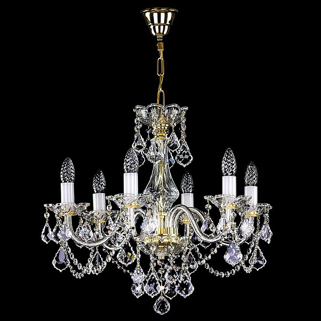 Подвесная люстра Artglass Tiffani VI. CE Фото № 1