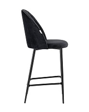Полубарный стул Stool Group Марсель велюр черный AV 408-H75-08(PP) 2