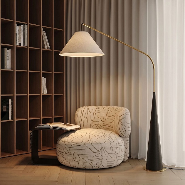 Торшер Loft IT Bobbie 10570F Black Фото № 5