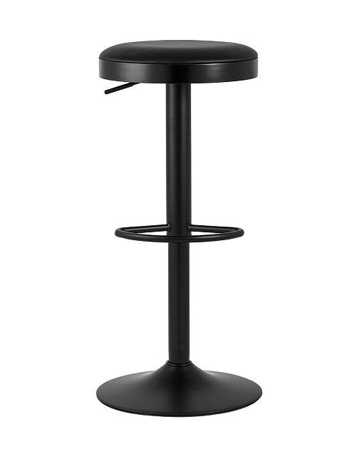 Барный стул Stool Group Бри черный черная ножка BRUNY BLACK изображение 2 Барный стул Stool Group Бри черный черная ножка BRUNY BLACK Фото № 2