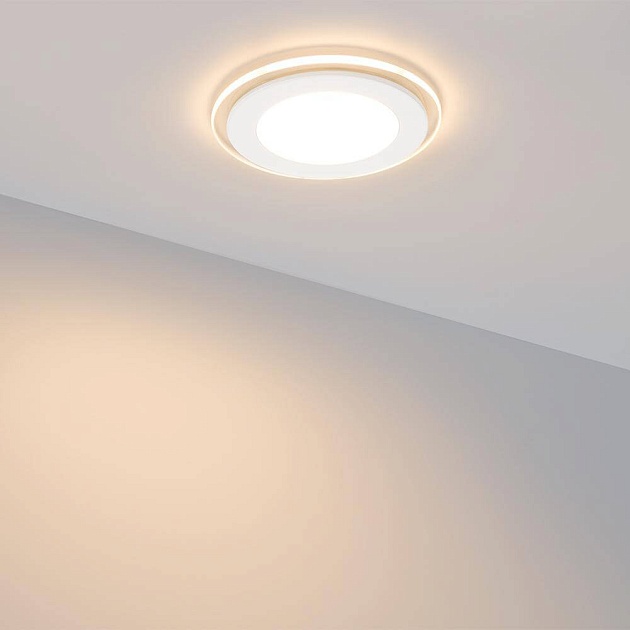Встраиваемый светодиодный светильник Arlight LT-R96WH 6W Day White 014928  фото 3