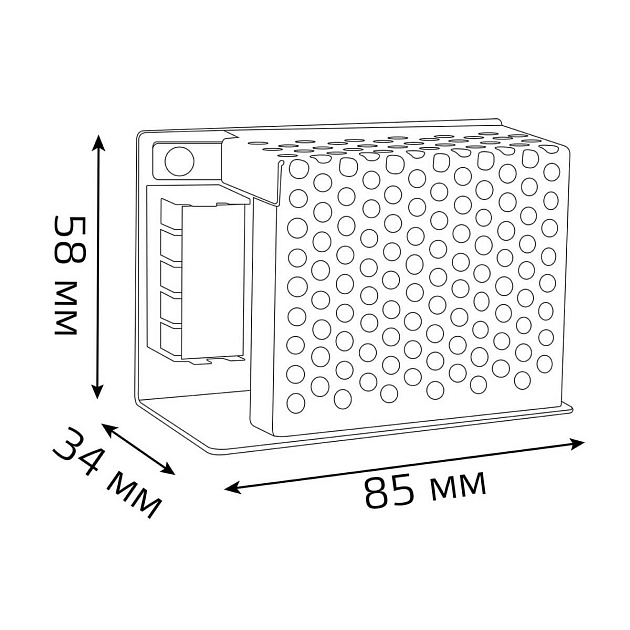 Блок питания Gauss 30W 24V IP20 202002030 Фото № 4