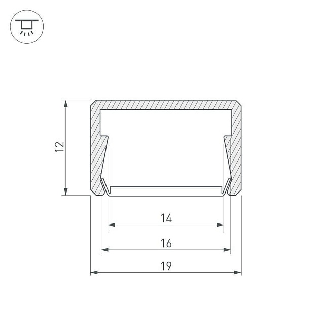 Профиль Arlight SILER-2000 ANOD 025490 изображение 3 Профиль Arlight SILER-2000 ANOD 025490 Фото № 3