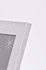 Фоторамка Innova PI00245 Ф/рамка 10*15cm Glitter, серебро, МДФ (6/720) Б0046316 3