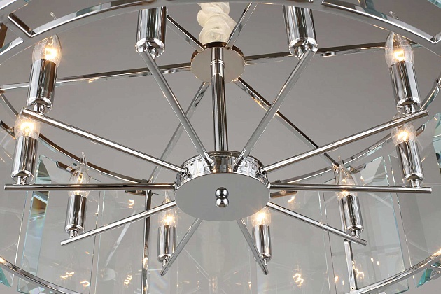 Подвесная люстра Omnilux Noventa OML-81513-10 изображение 4 Подвесная люстра Omnilux Noventa OML-81513-10 Фото № 4