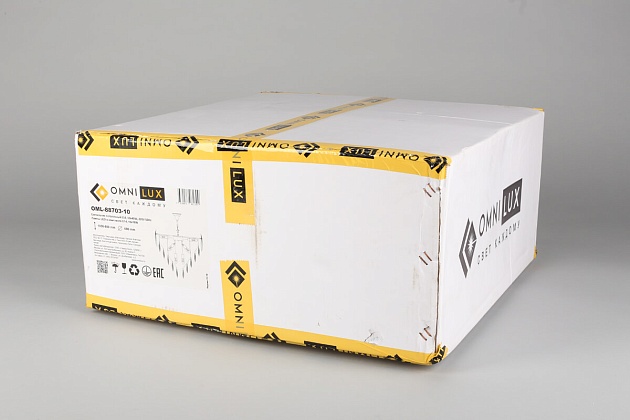 Подвесная люстра Omnilux Bruzolo OML-88703-10 изображение 3 Подвесная люстра Omnilux Bruzolo OML-88703-10 Фото № 3