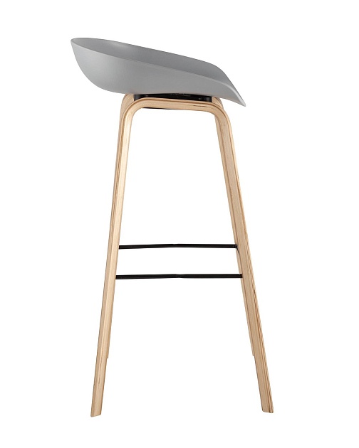 Барный стул Stool Group LIBRA серый деревян. ножки 8319 GREY изображение 2 Барный стул Stool Group LIBRA серый деревян. ножки 8319 GREY Фото № 2