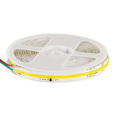 Лента светодиодная ELFLED 480COB диодов, 24В, 5м, ширина 4мм, белый нейтральный 4000-4500К ELFLED-480COB-4-nw4K-24 1