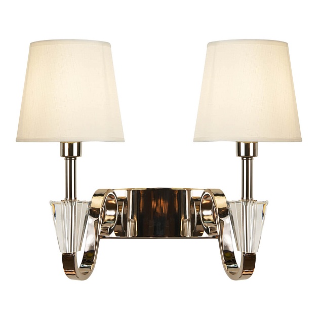 Бра iLamp Alesti W2424-2 Nickel Фото № 1