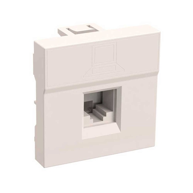 Розетка компьютерная RJ45 IEK Primer кат.5E белая CKK-40D-RI2-K01 Фото № 1