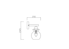Бра Freya Circle FR5183WL-01G 1