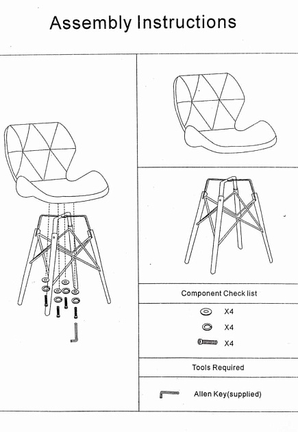 Кухонный стул Woodville PC-027 11795 Фото № 2