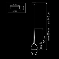 Подвесной светильник Lightstar Forma 808117 1