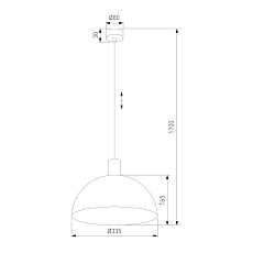 Подвесной светильник TK Lighting 4508 Oslo 1