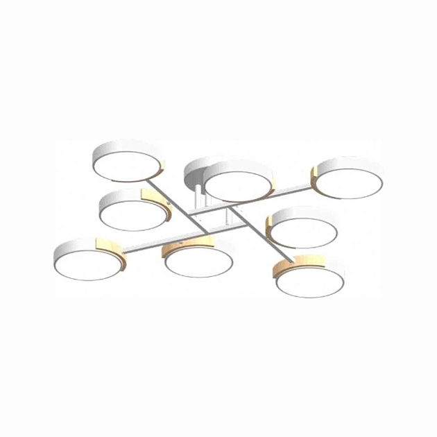 Потолочный cветильник LED4U L3212-840 WH Фото № 1