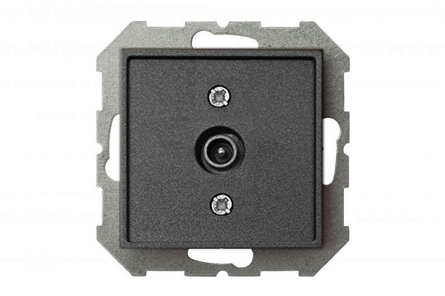 ТВ-розетка оконечная Liregus Epsilon антрацит 28-1142 изображение 4 ТВ-розетка оконечная Liregus Epsilon антрацит 28-1142 Фото № 4